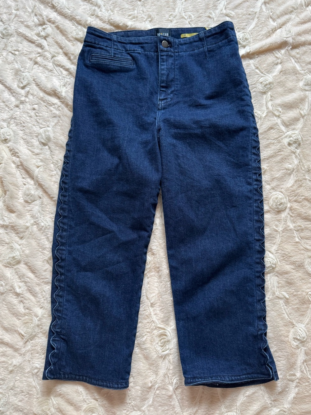 Maeve Dark Blue Women's Denim Capris